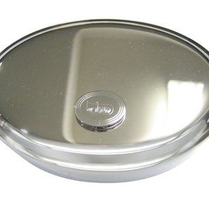 Tuba Music Instrument Oval Trinket Jewelry Box